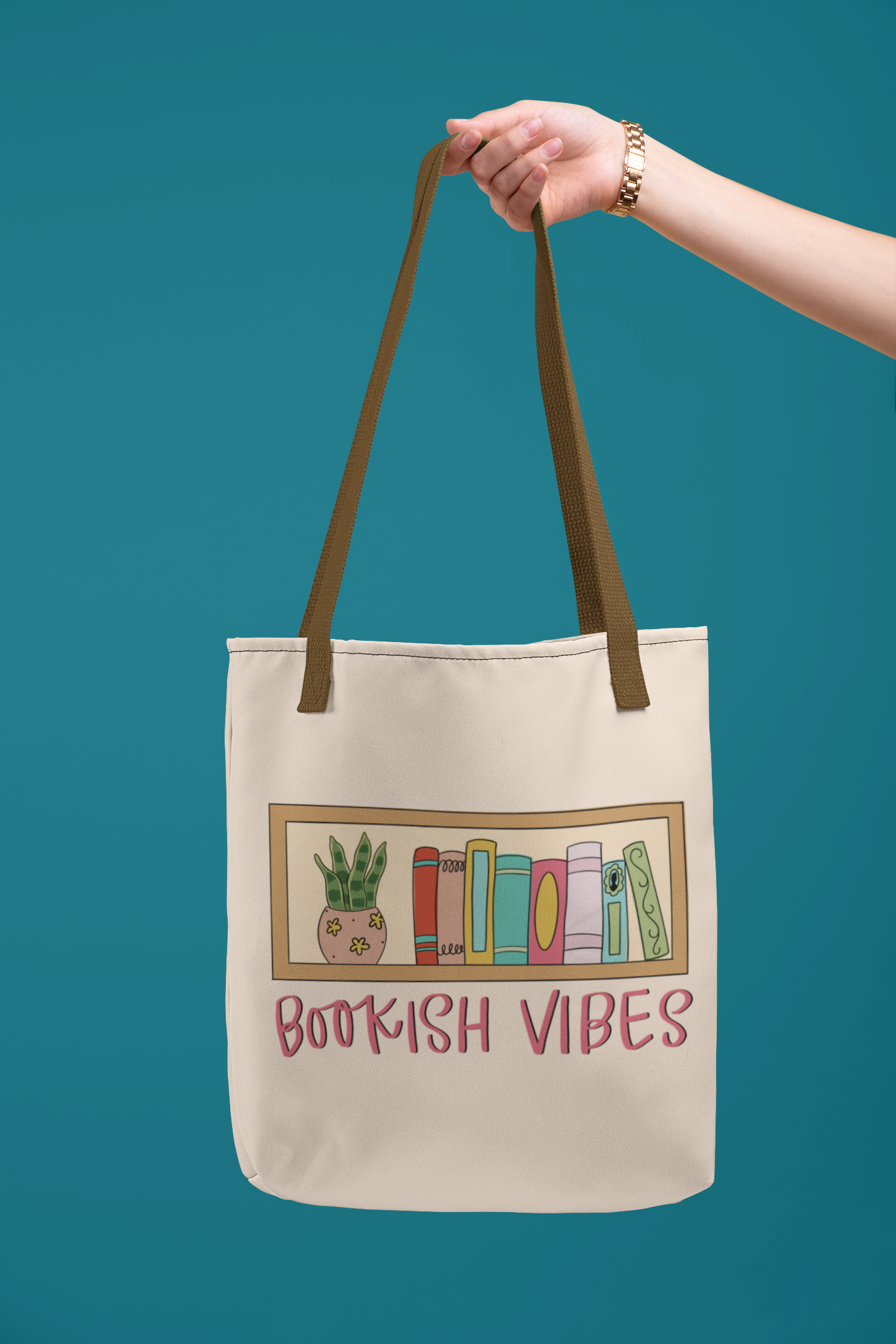 Bookish Vibes PNG Digital Download Design File