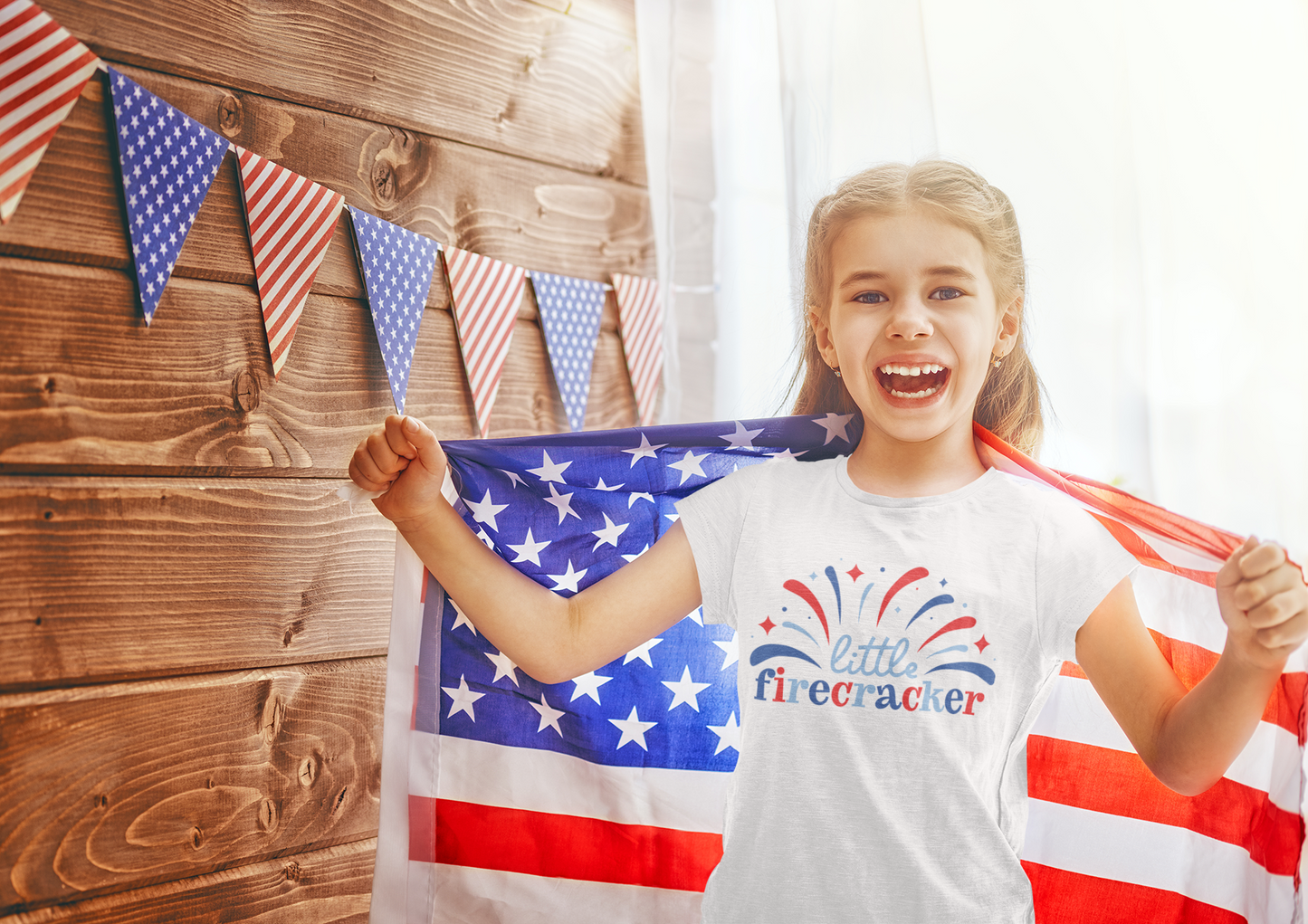 Little Firecracker July 4th SVG Digital Download Design File