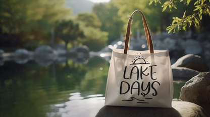 Lake Days SVG Digital Download Design File