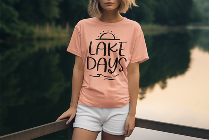 Lake Days SVG Digital Download Design File