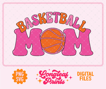 Basketball Mom Digital Download Design File