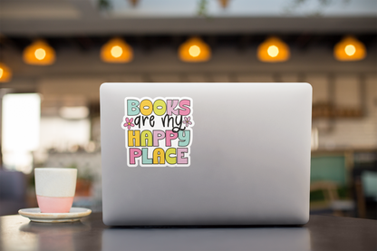 Books Are My Happy Place SVG Digital Download Design File