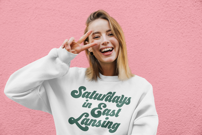 Saturdays in East Lansing Michigan State SVG Digital Download Design File