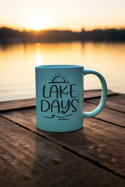 Lake Days SVG Digital Download Design File