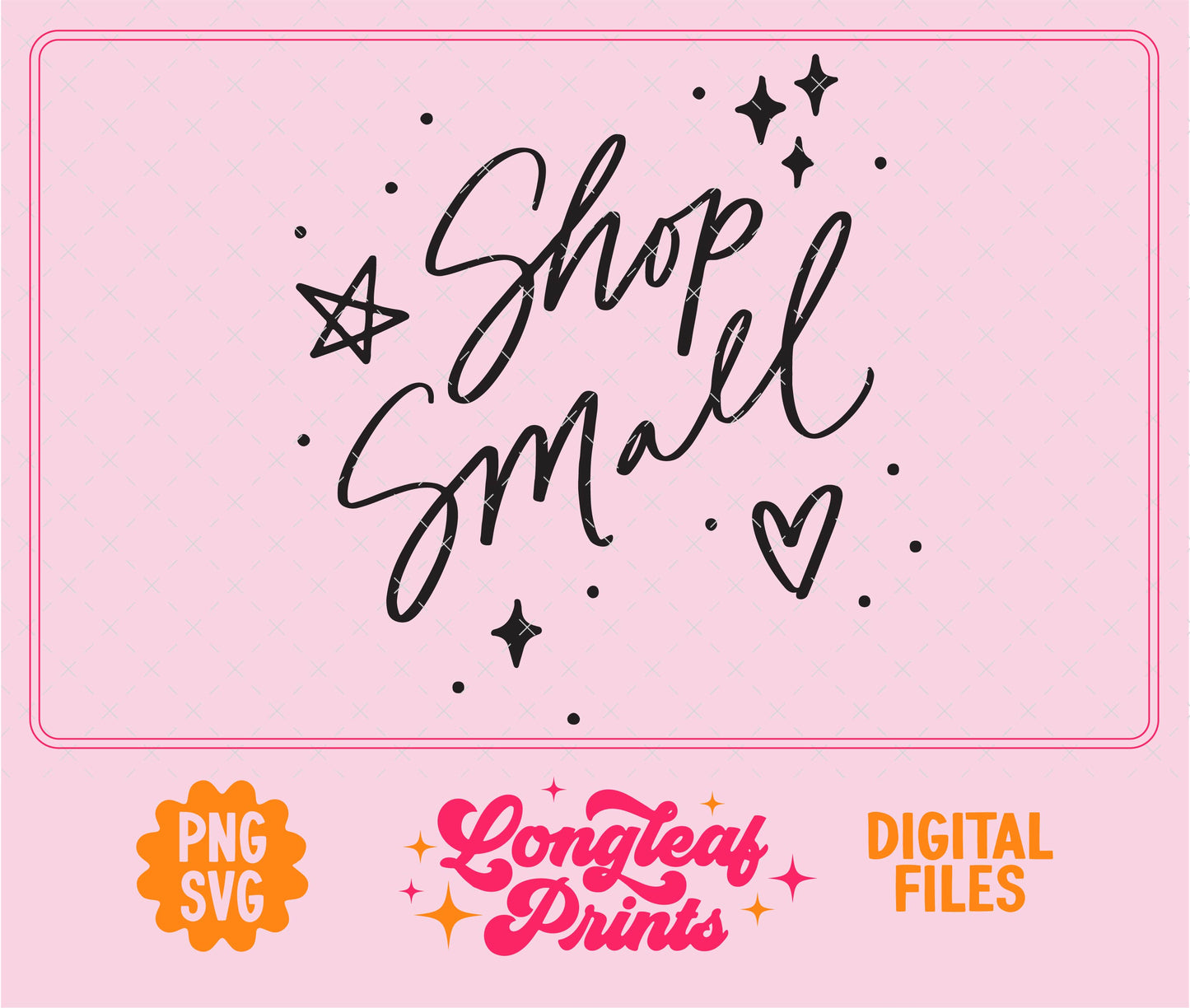 Shop Small Handlettered SVG Digital Download Design File