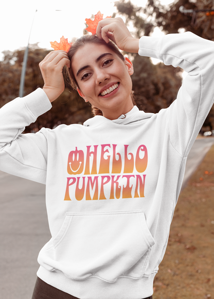 Hello Pumpkin SVG Digital Download Design File