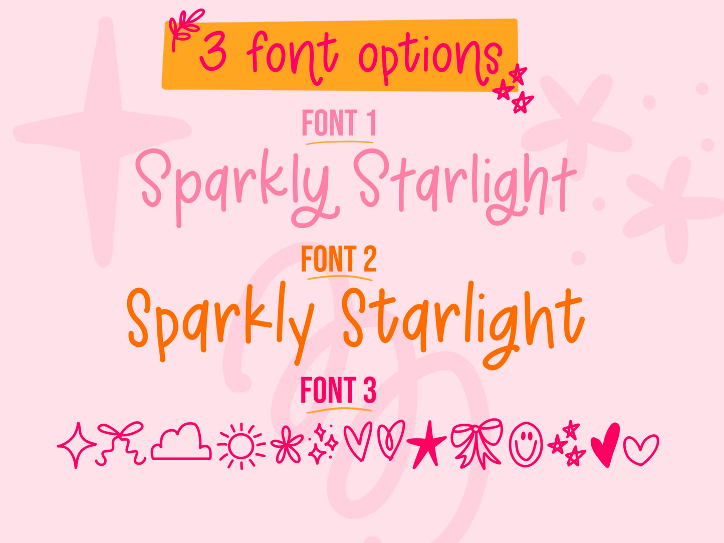 Simply Sparkle Handwritten Font