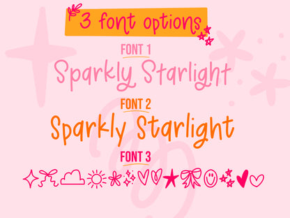 Simply Sparkle Handwritten Font