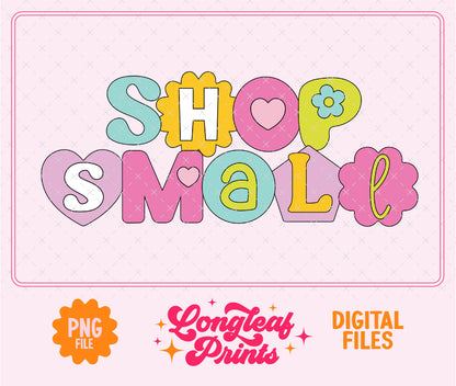 Shop Small Happy PNG Digital Download Design File