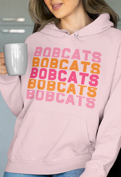 Bobcats Block Letter Mascot SVG Digital Download Design File