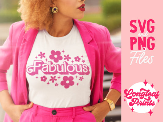 Fabulous Barbie SVG Digital Download Design File