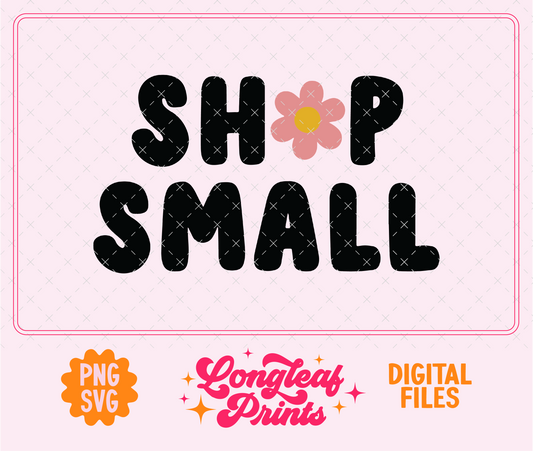 Shop Small Retro Flower SVG Digital Download Design File