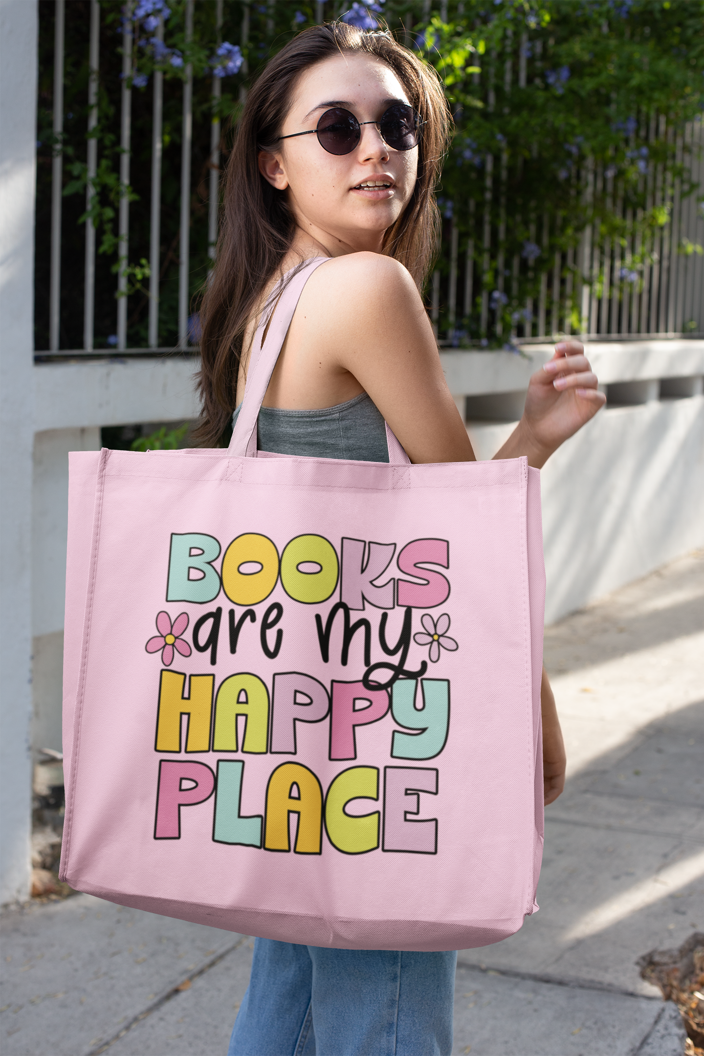 Books Are My Happy Place SVG Digital Download Design File