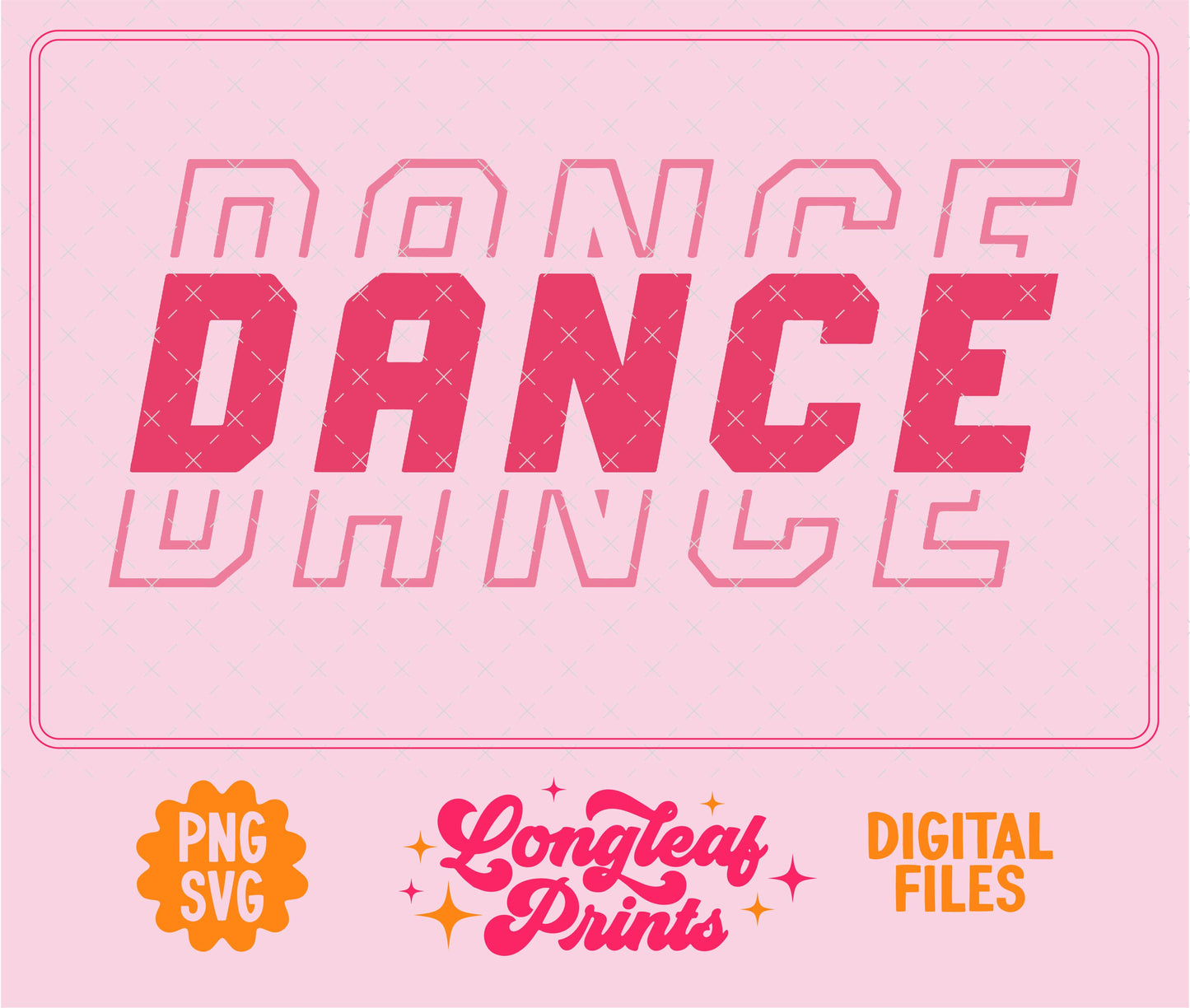 Dance Athletic SVG Digital Download Design File