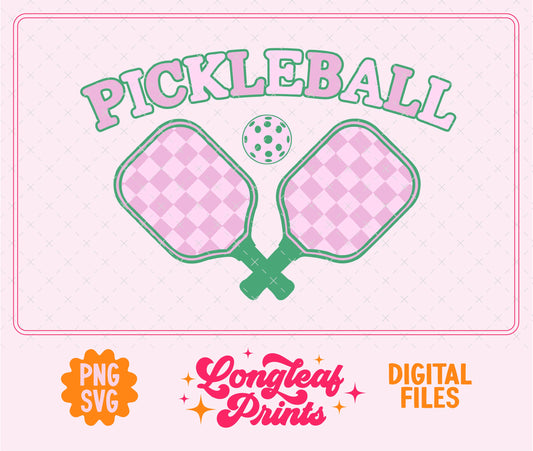 Pickleball SVG Digital Download Design File