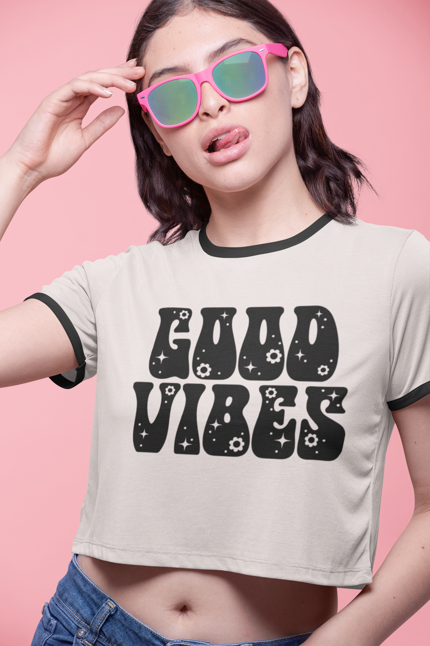 Good Vibes Groovy SVG Digital Download Design File