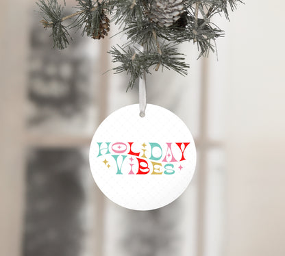 Holiday Vibes Christmas SVG Digital Download Design File