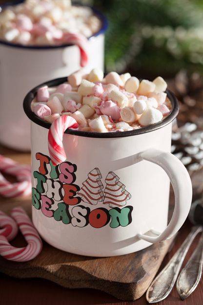 Tis the Season Christmas Tree Cakes SVG Digital Download Design File