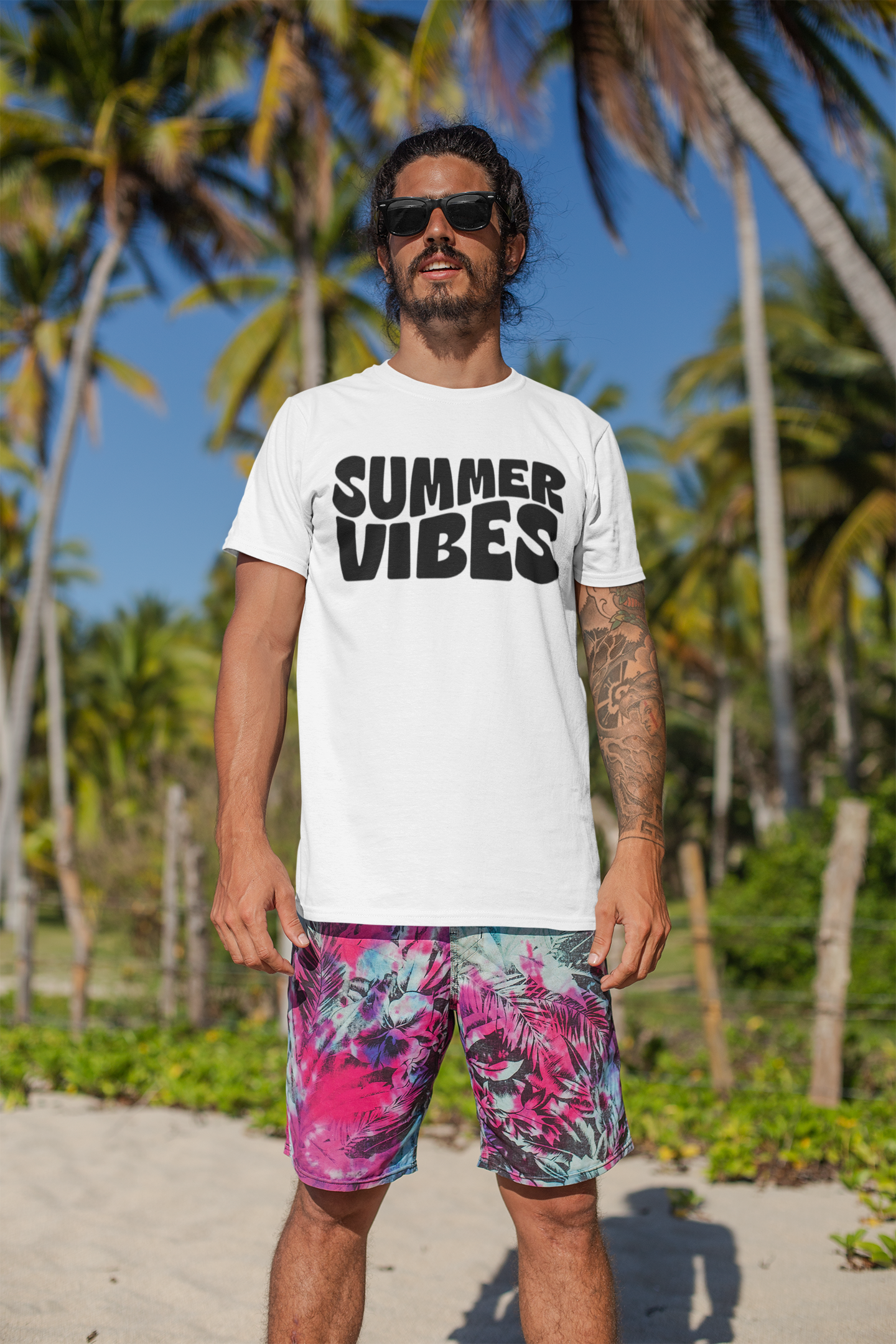 Summer Vibes Retro SVG Digital Download Design File