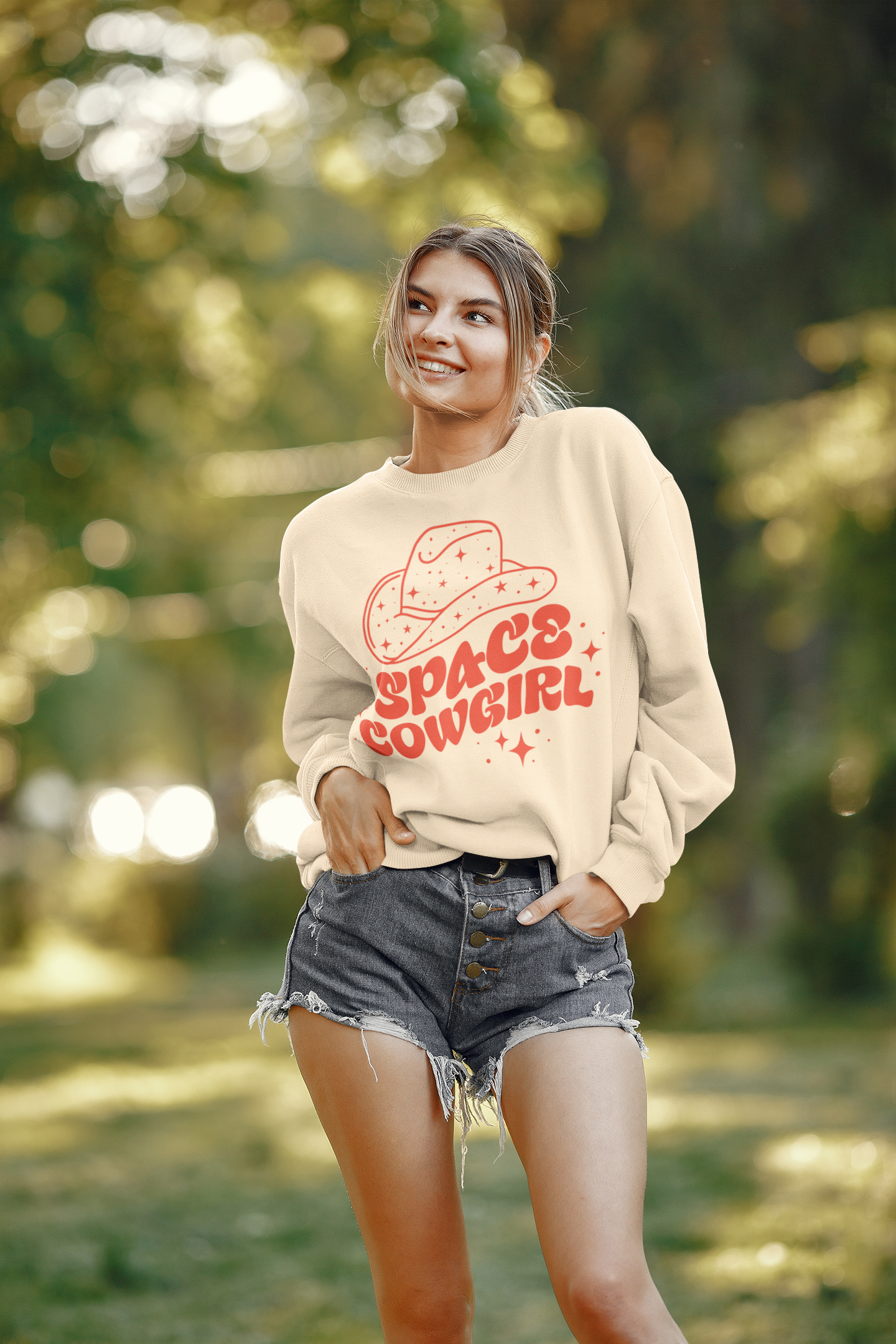Space Cowgirl SVG Digital Download Design File