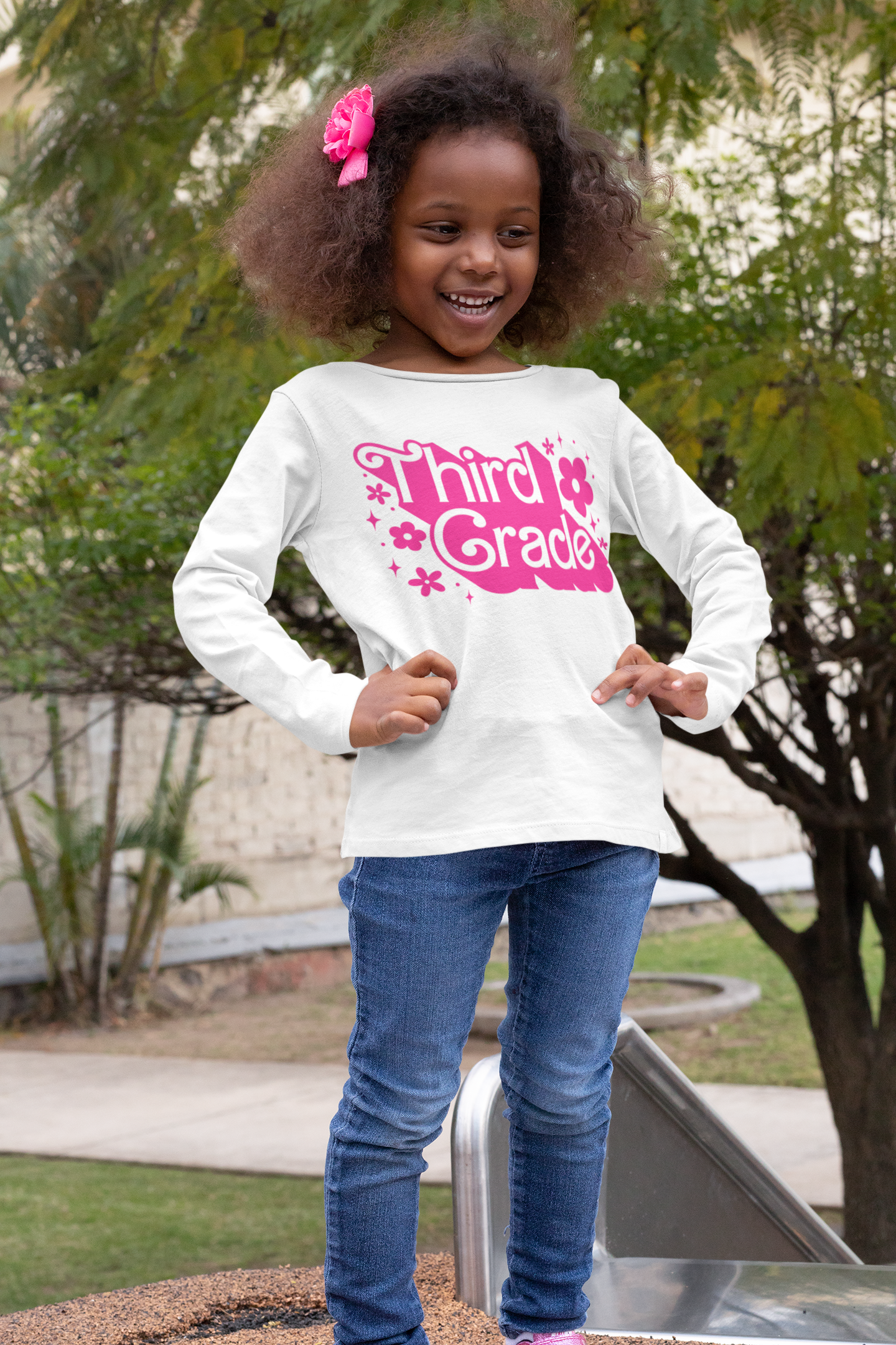 Third Grade Barbie SVG Digital Download Design File