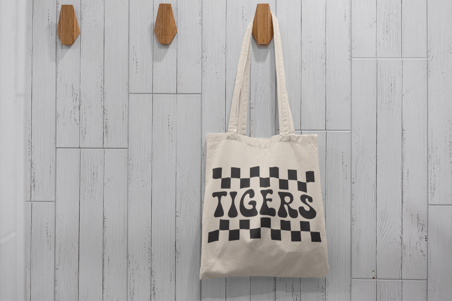 Tigers Checker Mascot SVG Digital Download Design File