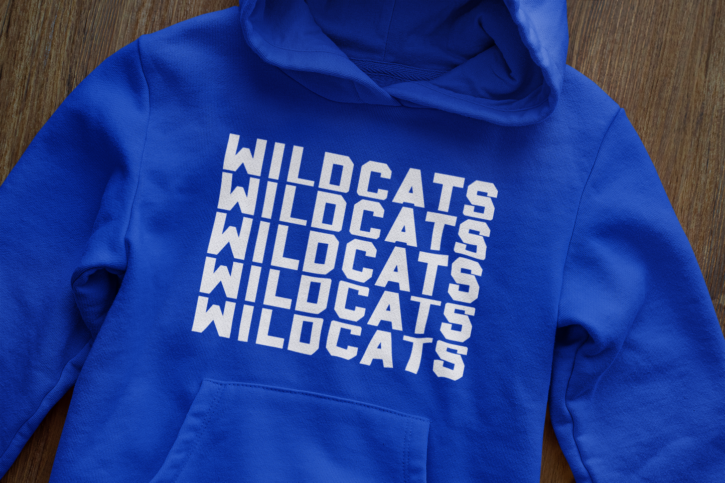 Wildcats Block Letter Mascot SVG Digital Download Design File