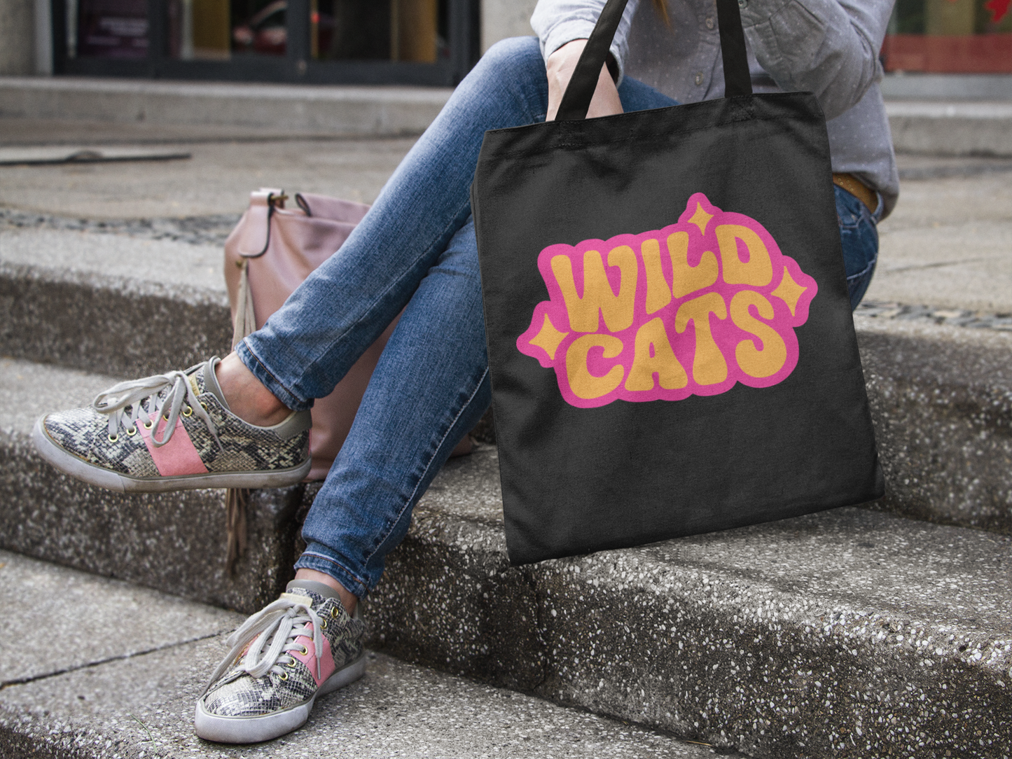 Wildcats Retro Mascot SVG Digital Download Design File
