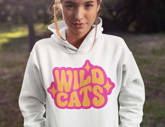 Wildcats Retro Mascot SVG Digital Download Design File