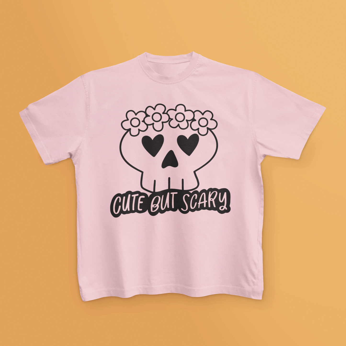 Cute but scary kids t-shirt design svg