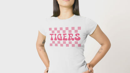 Tigers Checker Mascot SVG Digital Download Design File