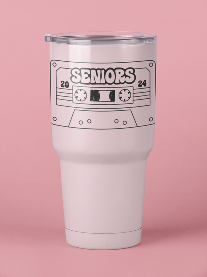 Seniors Class of 2024 Mixtape SVG Digital Download Design File