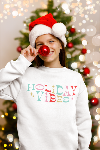 Holiday Vibes Christmas SVG Digital Download Design File