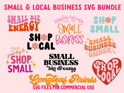 Small and Local Business SVG Bundle