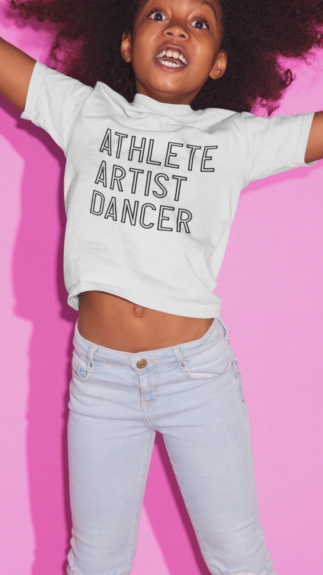 Athlete Artist Dancer T-Shirt Design Tiny Dancer SVG