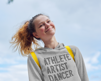 Athlete Artist Dancer Hoodie SVG Vinyl Sublimation Design