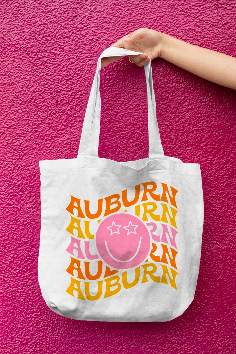 Auburn Tote Bag SVG Sublimation Design File