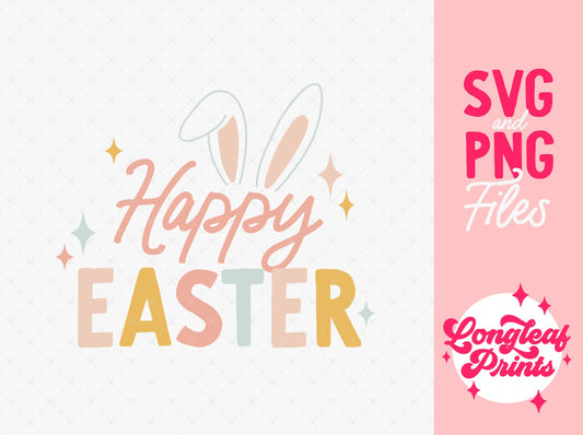 Happy Easter Digital Download Design File