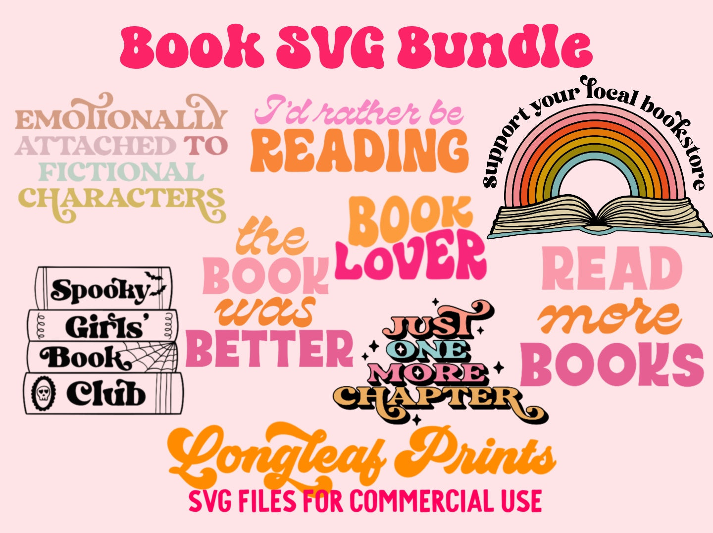 Book SVG Bundle