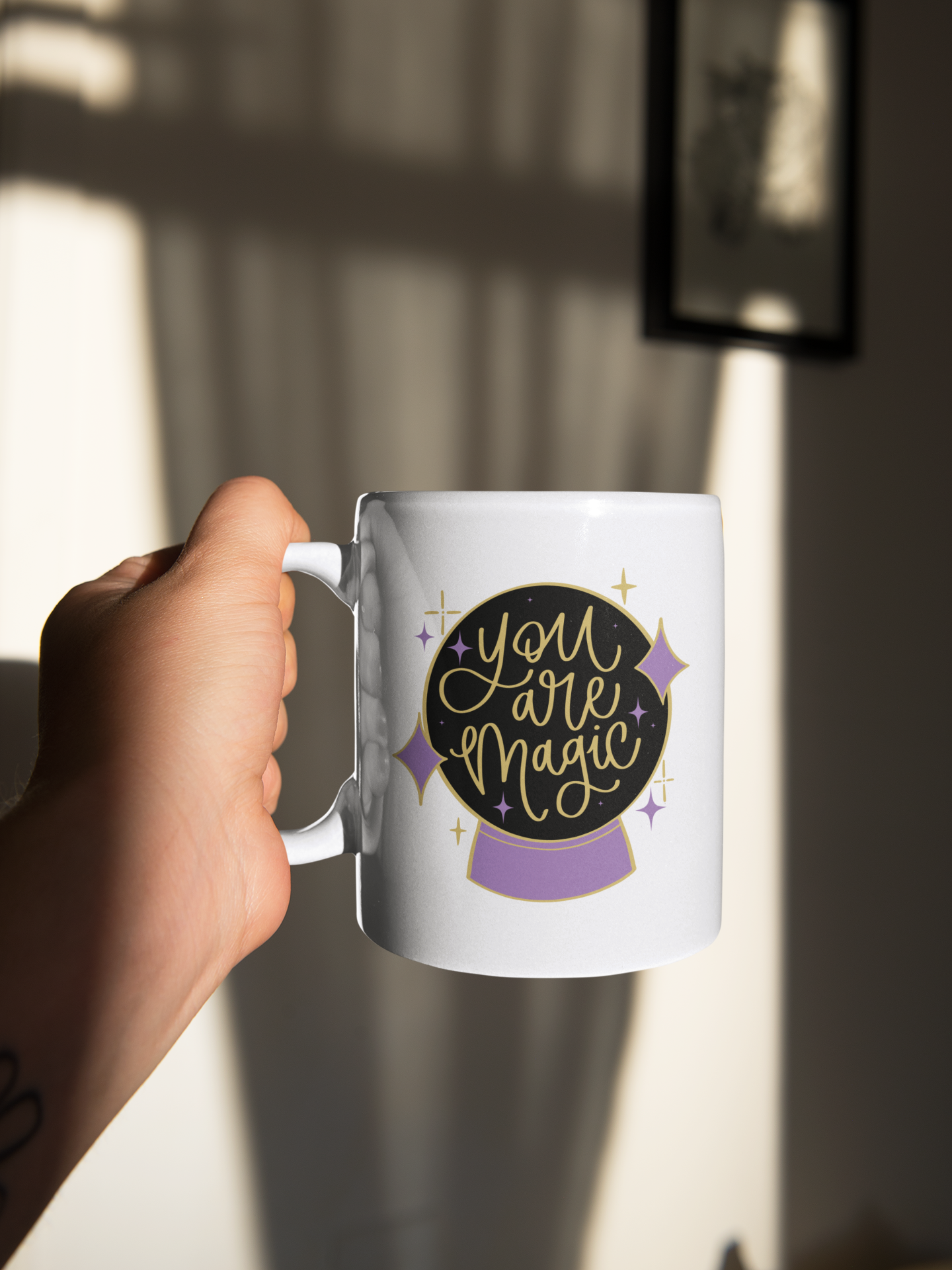 YOu Are Pure Magic Coffee Cup Design Sublimation