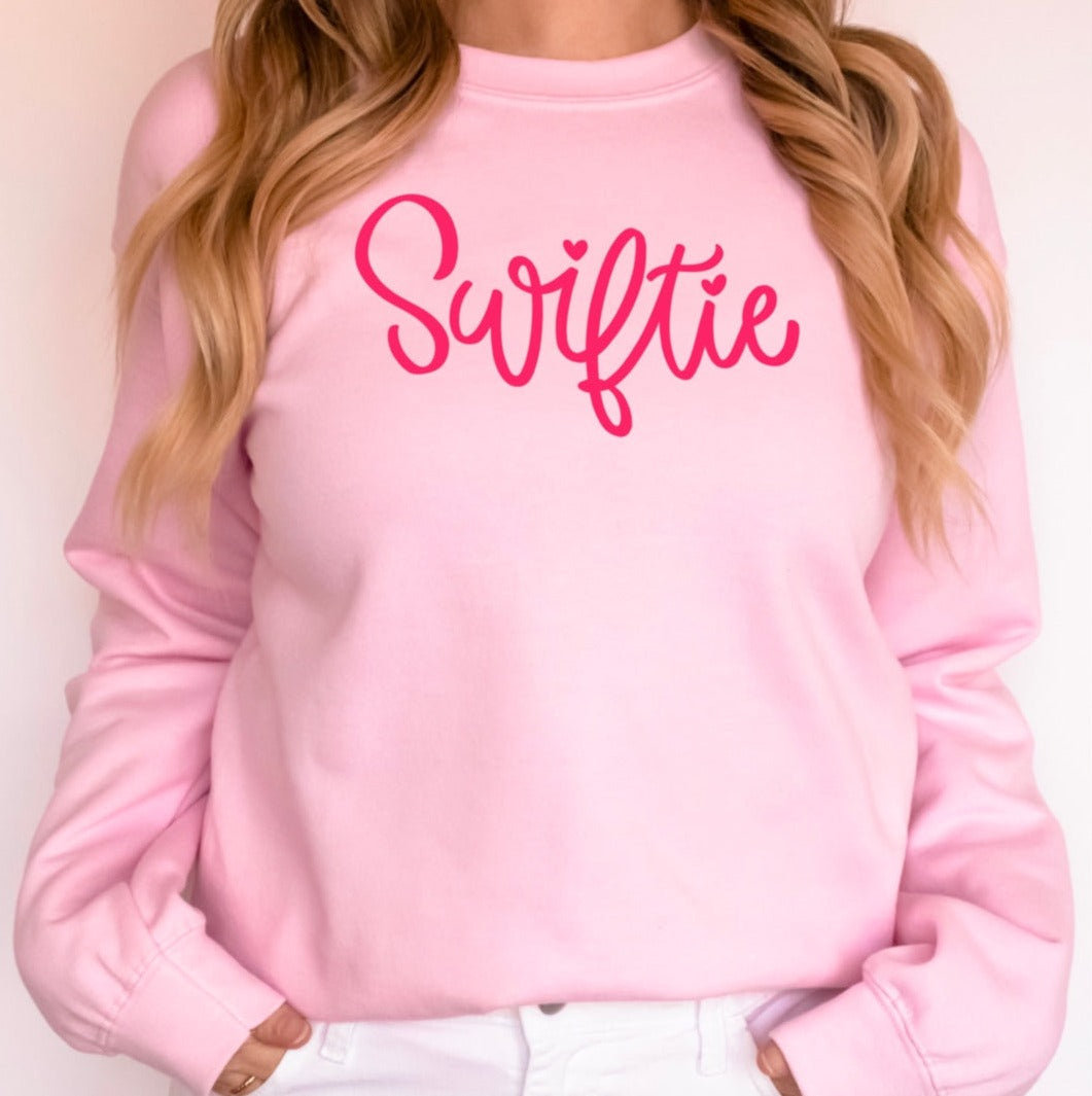 Swiftie Cursive Lettering Sweatshirt Design SVG