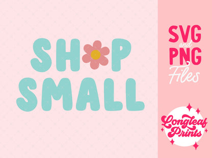 Shop Small Retro Flower SVG Digital Download Design File
